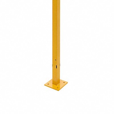 Swing Door Post 6 ft Yellow