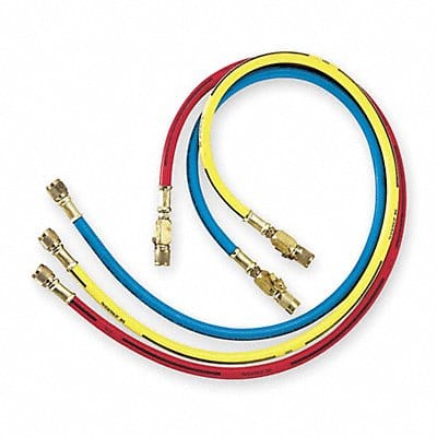 Manifold Hose Set 36 In Red Yellow Blue