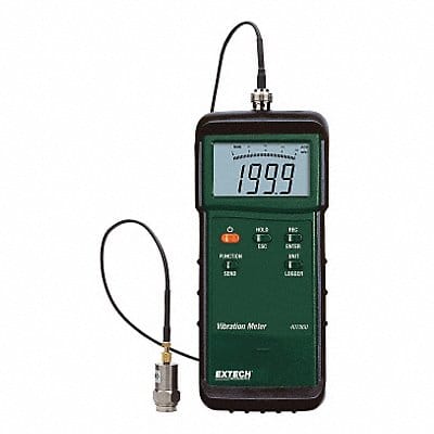 Heavy Duty Vibration Meter w/NIST Cert