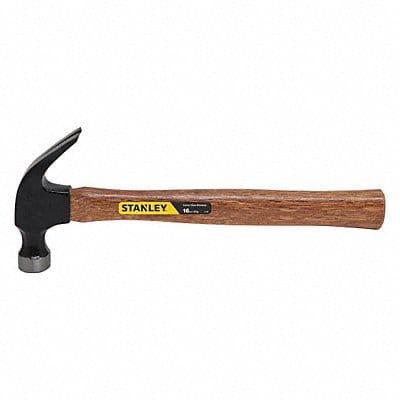 Curved Claw Hammer 16oz Polished Hickory