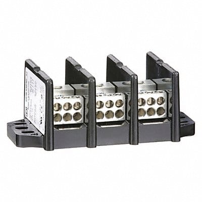 Power Distr Block Al/Cu 600V AC/DC