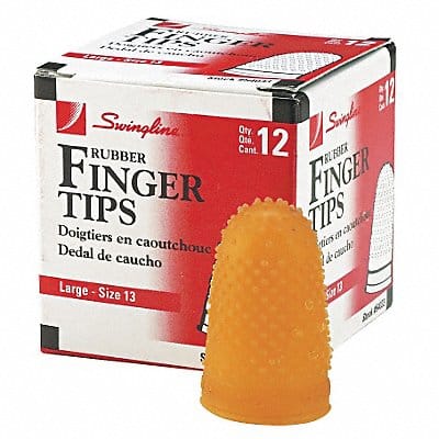 Rubber Finger Tips Size 13 Large PK12