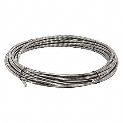 Drain Cleaning Cable 1/2 in Dia 75 ft L