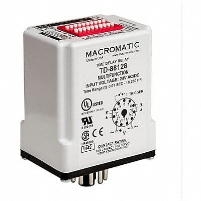 H7781 MultiFunTimeDelayRelay 120VAC 8Pins