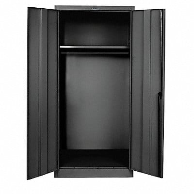 K3922 Storage Cabinet 78 x36 x18 Black 1Shlv