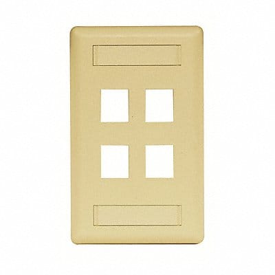 Wall Plate 4 Port