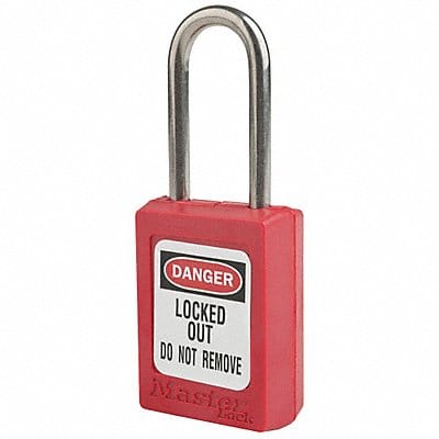 Lockout Padlock KA Red 1-13/16 H PK12