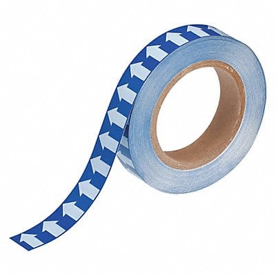 D3612 Pipe Marking Tape Blue 1in W 90ft Roll L