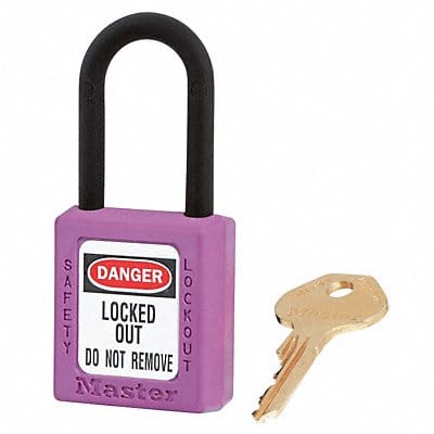 Lockout Padlock KD Purple 1-3/4 H