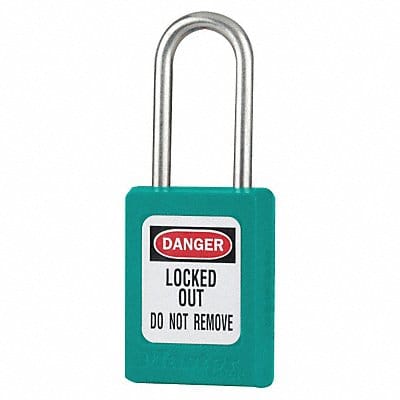 D5337 Lockout Padlock KD Teal 1-7/8 H