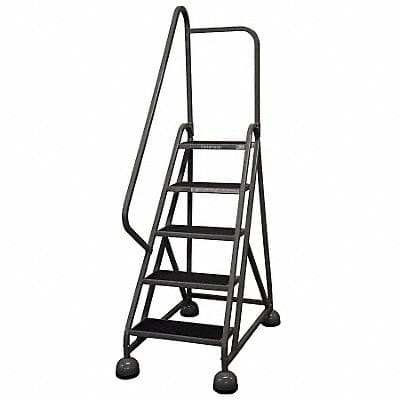 D5253 Rolling Ladder Hndrl Platfm 45 In H