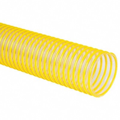 Ducting Hose 25 ft L Clear/Yellow