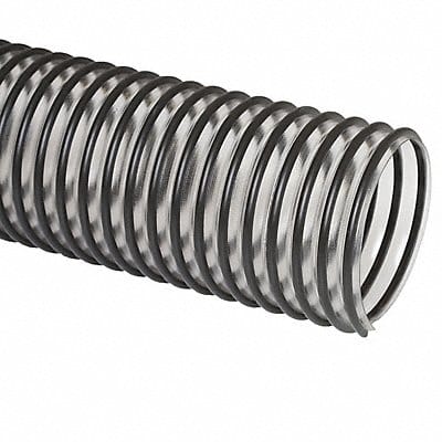 Ducting Hose 50 ft L Black/Clear