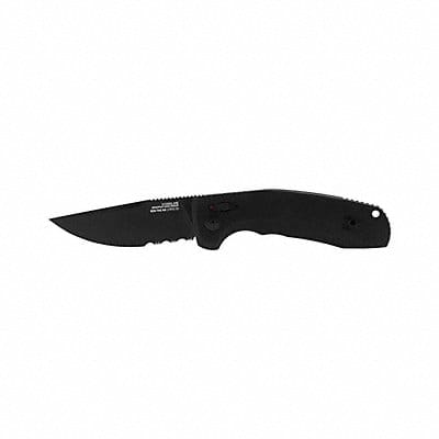 Utility Knife Serrated 3-3/8 Blade L