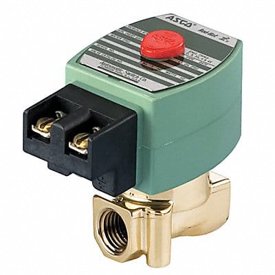 Solenoid Valve Brass NC Air Inert Gas