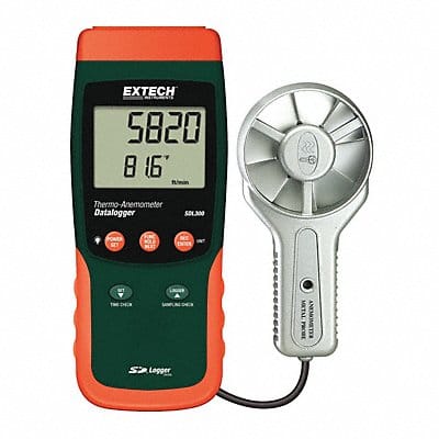 Data Logging Anemometer 100 to 6890 fpm