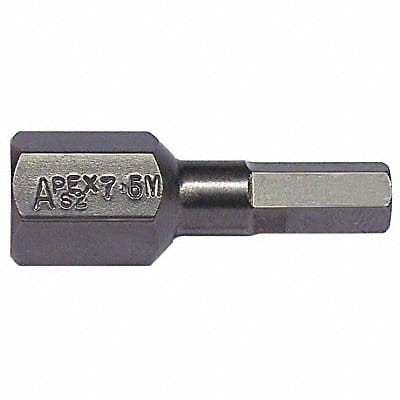 Insert Bit Metric 7/16 Hex 6mm 7/8