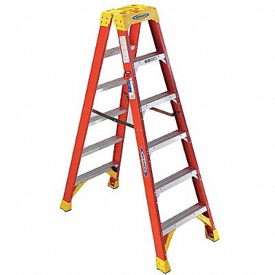 Twin Stepladder Fiberglass IA 6ft T6200