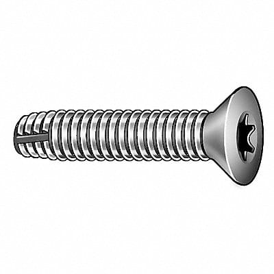 Thread Cut Screw 1/4 Flat 1 1/4 L PK100