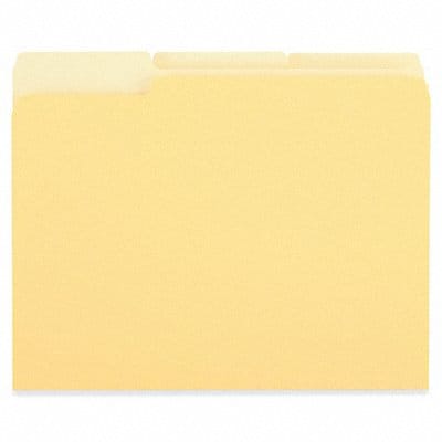 File Folders Letter Yellow PK100