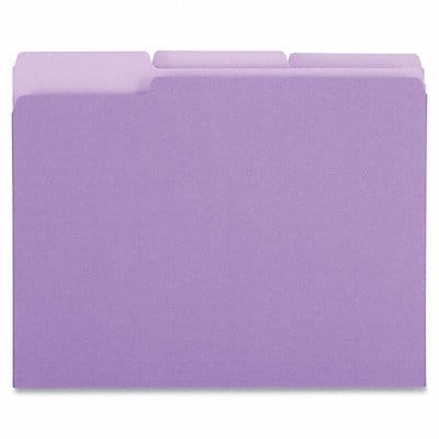 File Folders Letter Violet PK100