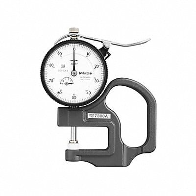 Dial Thcknss Gauge Cermic 0 in to 0.5 in