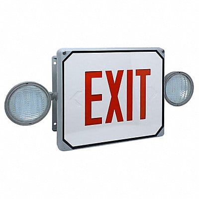 Exit Sign LED Red Letter Color 1 Face