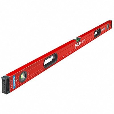 Box Beam Level Black/Red 48 in L