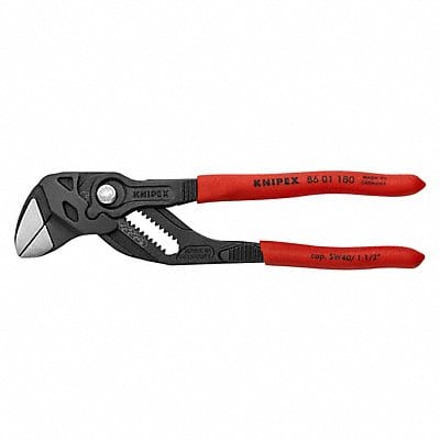 Black Pliers Wrench Steel 180 mm