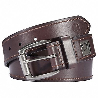 Roller Buckle Belt Brown 42 L 1-1/2 W