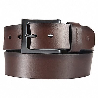 Box Buckle Belt Brown 54 L 1-1/2 W