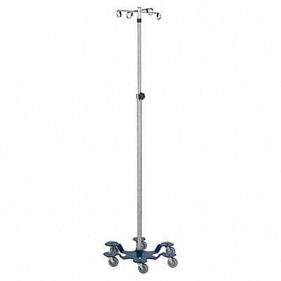 Stainless Steel IV Stand 6 Leg