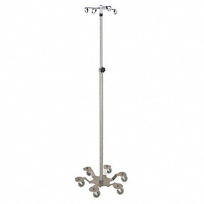 Stainless Steel IV Stand 6 Leg