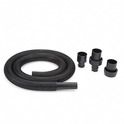 Vacuum Hose Plastic 8 ft Locking Inlets