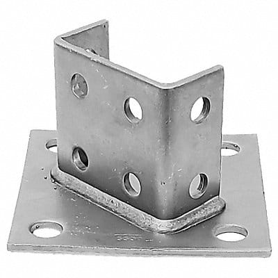 Strut Channel Fitting Silver 1/4