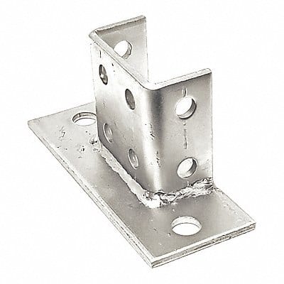 Strut Channel Fitting Silver 1/4