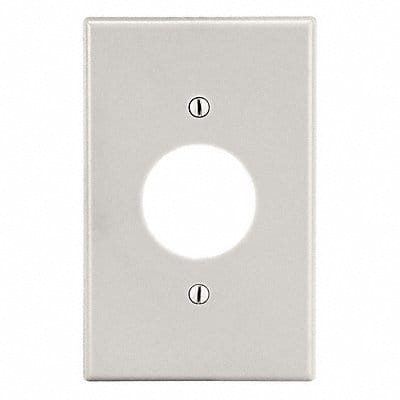 Opening Wall Plate Brown 1 Gang Standard