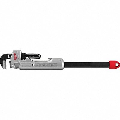 Pipe Wrench Gray/Black Handle 4.45 lb