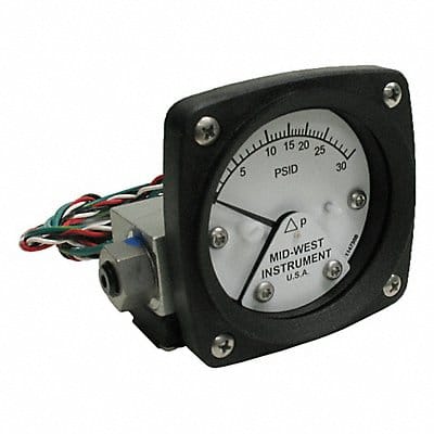 Differential Pressure Gauge and Switch