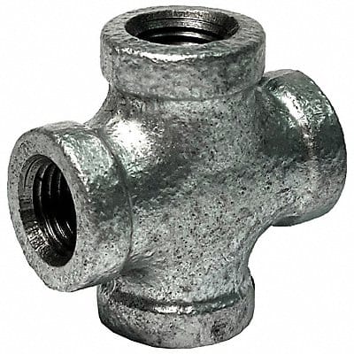 Cross Galv Malleable Iron 1/4In.