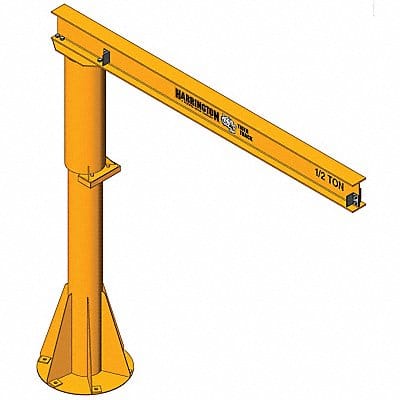 Light Duty Foundationless Jib Crane 8 ft