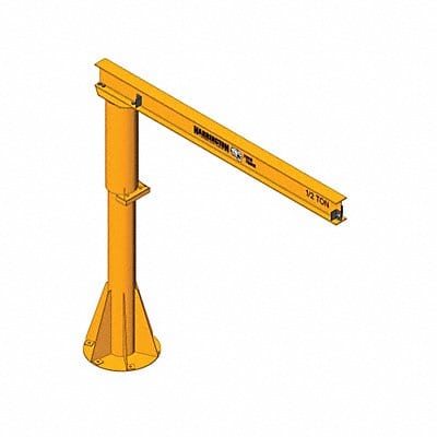 Light Duty Foundationless Jib Crane 14ft