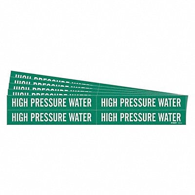 Pipe Marker High Pressure Water PK5