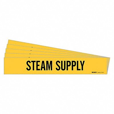 Pipe Marker Steam Supply PK5