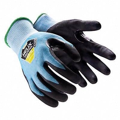 Safety Gloves Knit A5 XL Black/Blue PR