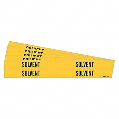 Pipe Marker Adhesive Black Solvent PK5