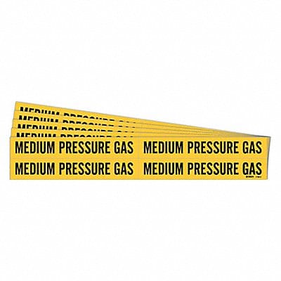 Pipe Marker Medium Pressure Gas PK5