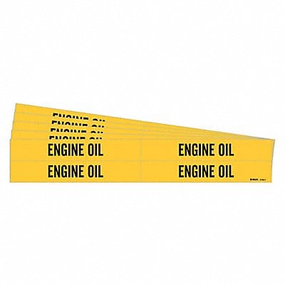 Pipe Marker Black Engine Oil PK5