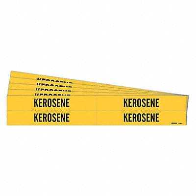 Pipe Marker Adhesive Black Kerosene PK5