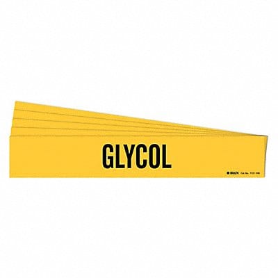 Pipe Marker Adhesive Black Glycol PK5